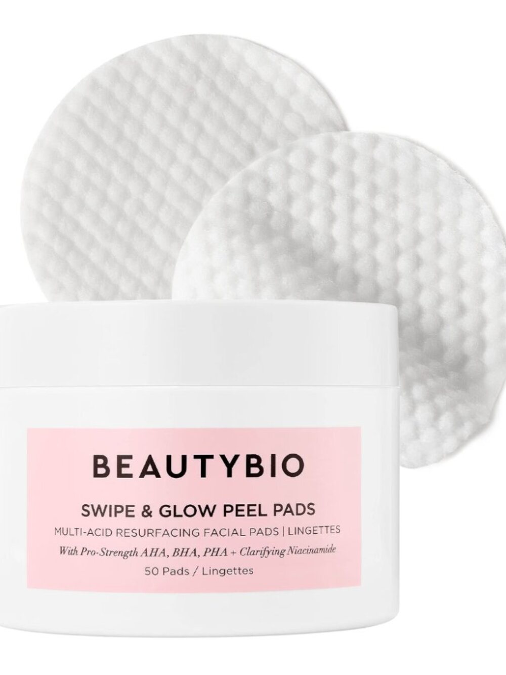 NIB BeautyBio Swipe & Glow Peel Pads